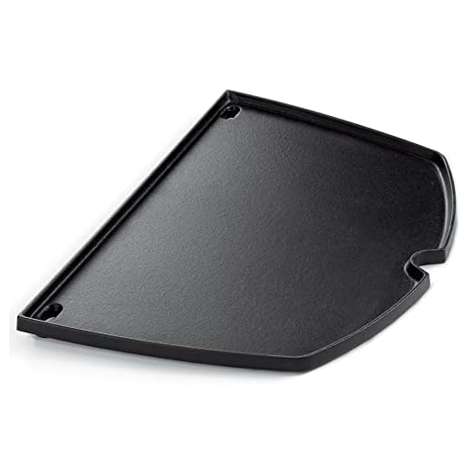 Weber 6506 grillplatta, universell, gjutjärn