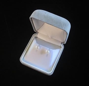 Amazon | K14WGアコヤ本真珠ピアス/6.5-7.0mm/ホワイト | ピアス 通販