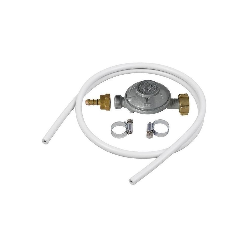 Ensemble Butane DIPRA 1,50 m avec Détendeur et Colliers pour Usage Domestic - Norme XP D 36-110 Certifié NF