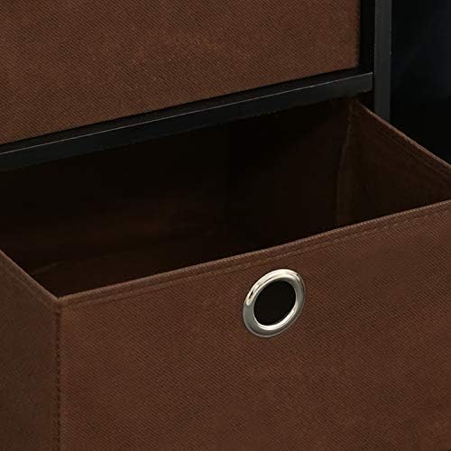 FURINNO Bookcases, 99940EX/BR, Espresso, one size