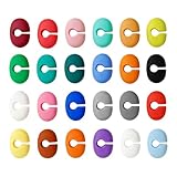 48 PCS marque - pages de boisson, identificateur de tasse de couleur, marque - pages de tasse de silicone de fête de bar, cocktail, accessoires de champagne de fête, idéal pour le vin de tous les jour