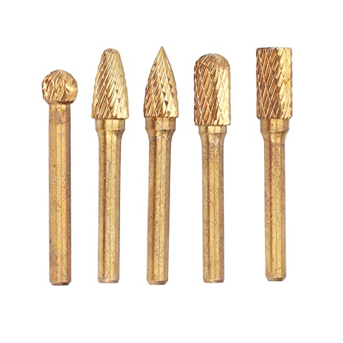 Set de 5 piezas de fresas de carburo de tungsteno para pulir miniatura 2