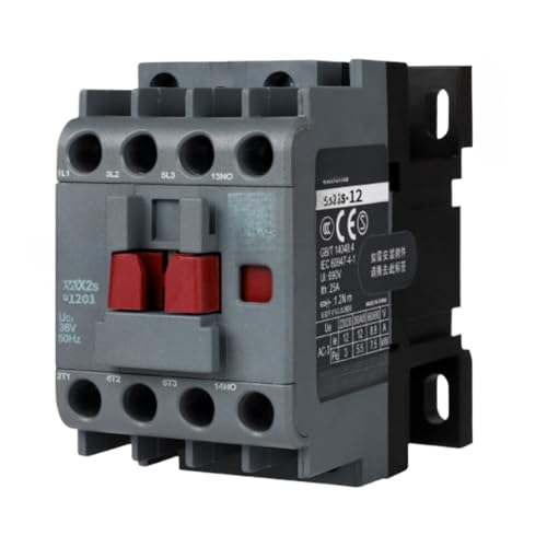 Contacteur AC 220V monophasé 380V triphasé cjx2s1201 interrupteur