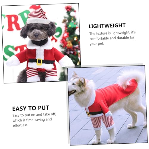 Disfraz Kisangel Santa Claus para perros talla XS miniatura 6