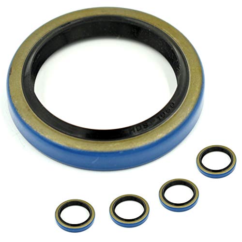 HD Switch 4 Pack Spring Loaded Double Lip Bearing Grease Seal Upgrade for 15192TB 10-60 010-060-00 AD2267EO 533409 1.5