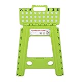Conception compacte et peu encombrante : conçu pour la portabilité et la commodité, notre tabouret pliant en plastique présente design compact qui se plie à plat, vous permettant de le transporter sans effort pièce à l'autre ou de le ranger dans des espaces restreints. pour les camping-cars, les placards ou les petits appartements, il garantit que vous disposez toujours d'un escabeau pratique sans occuper beaucoup d'espace, ce qui en fait ajout polyvalent à votre maison ou à vos besoins