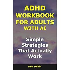 ADHD Workbook for Adults With AI Audiolibro Por Don Telkin arte de portada
