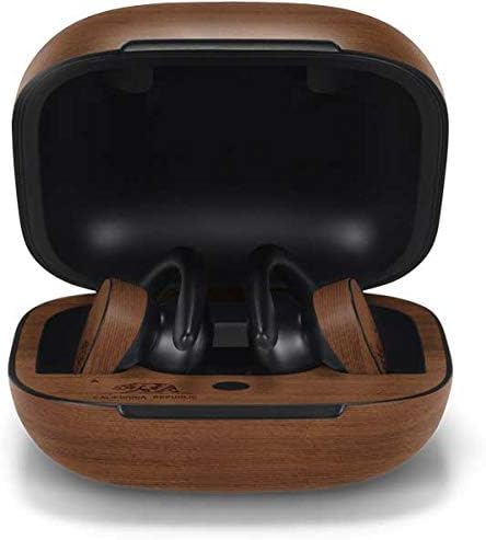 Skinit Decal Audio Skin Compatible with PowerBeats Pro - Originally Designed California Wood Flag Design