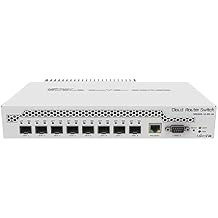 Mikrotik Network Switch CRS309-1G-8S+IN Desktop Switch 1-Port Gigabit Ethernet and 8-Port SFP+ 10Gbps