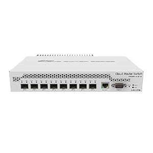 MikroTik – MikroTik CRS309-1G-8S+IN Switch Gestionado 8 Puertos SFP+ 10
