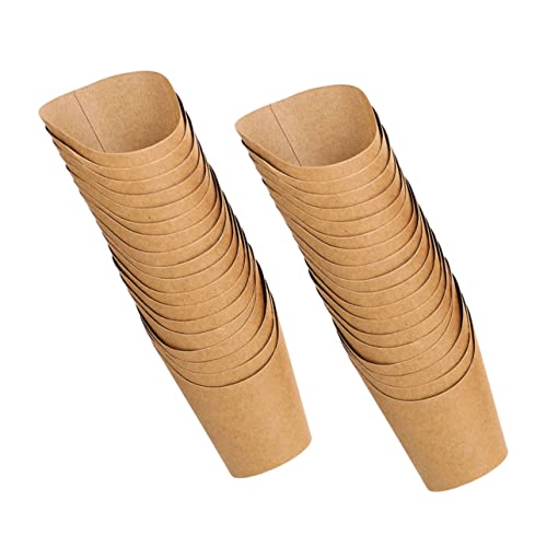 MUCKLILY 100Pcs Snack Paper Boxes Multifunctional Treat Containers and Gatherings and Paper Snack Holders for Candy Biscuits and More