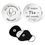 Gishnia Regalo Tio,Regalos Para Tio Cumpleaños,Regalo Tio Navidad,Regalos Hombre Navidad Regalos Originales Para Tio,Regalo para el Día del Padre para mi Tío,Pocket Hug