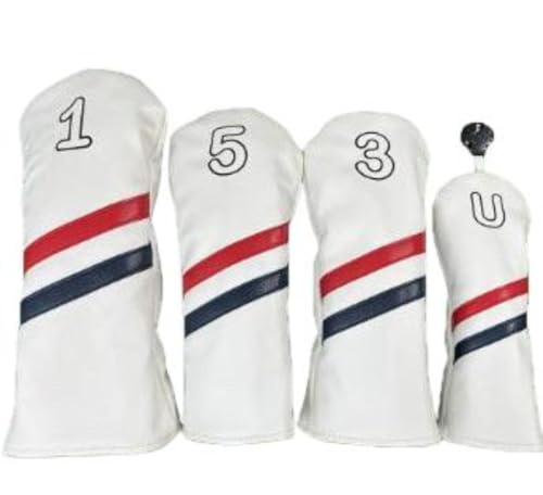 WOLKKAM �S���t�N���u�J�o�[�Z�b�g (4�s�[�X) - �ԍ��t�� �_�u���X�����g ���X�g�A�h���C�o�[�A�`�L�����b�O�N���u�J�o�[ - �h�� (�z���C�g)