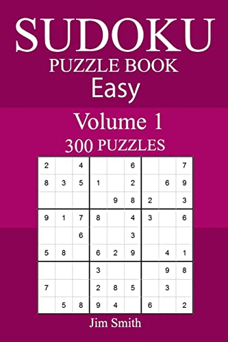 300 Easy Sudoku Puzzle Book 1987504151 Book Cover