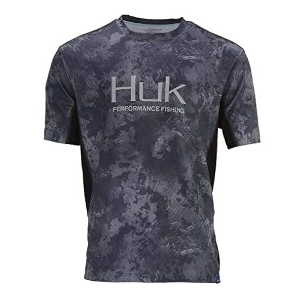 HUK Icon Camo Short Sleeve Shirt Manga Corta para Hombre