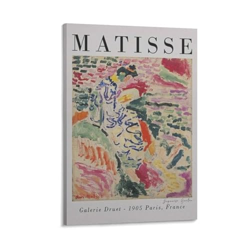 Henri Matisse アンリ・マティスの画 (57) ウォールアート 部屋飾り キャンバス 絵画 ベッドルーム ポスター リビング 壁の絵24x36inch(60x90cm)