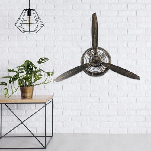 Style industriel affirmé avec cette hélice décorative rétro pour maison et bureau - 6