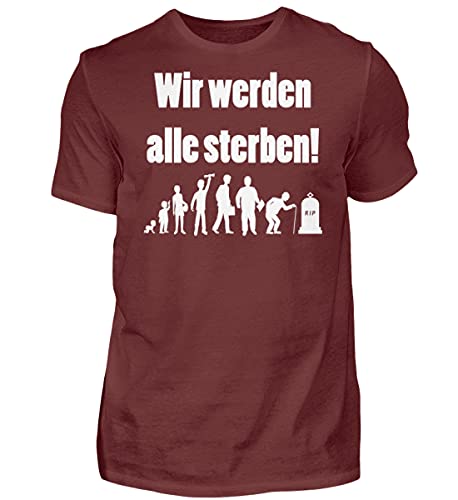 T-Shirt Homme Rouge Idéal pour vos Sorties - Style Décontracté Taille S