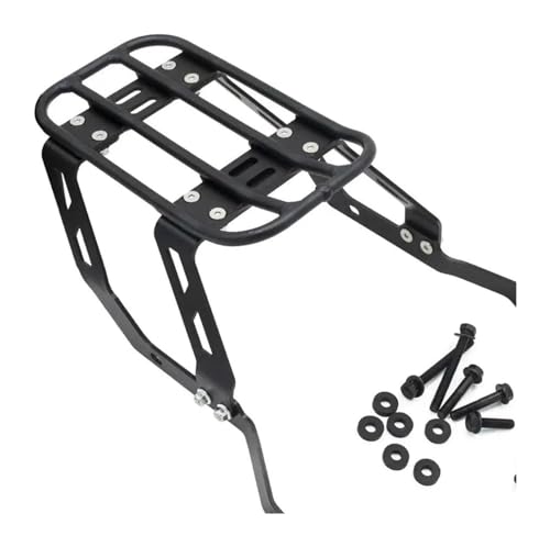 オートバイリアラゲッジラック 用 ヒョースン 用 GV125S 用 GV300S 用 オートバイ用 荷物キャリアラックサポートホルダー サドルバッグ カーゴシェルフ リア(Beige)