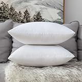 MIULEE Cushion Inserts 40cm x 60cm, Throw Pillow Insert for Sofa/Bed, Decorative Cushion Inner Pads, White Cushion Filler, Rectangle Pillow Stuffer, 16 x 24 Cushion Insert - Image 7