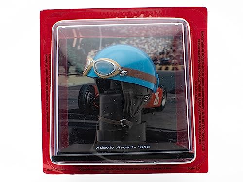 OPO 10 - Formula 1 Helmet Compatible with Ferrari F1: Alberto Ascari 1953-1/5 Scale - CAS16, red - Image 3