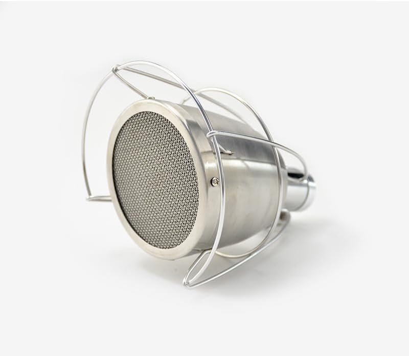 Portable Stainless Steel Culinary Torch Attachment for Outdoor Cooking and BBQ