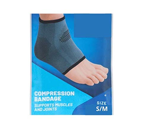 ZD TRADING Tobillere vendaje de sujeción para el tobillo para practicar deportes o caminar (S-M)