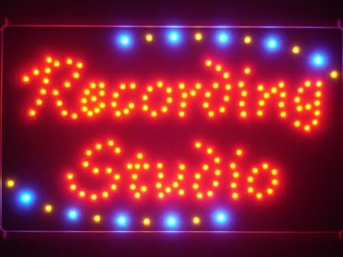 ADVPRO led045-r Recording Studio LED Neon Light Sign