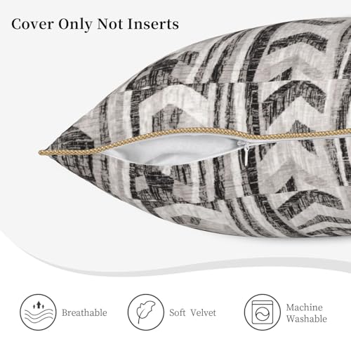 Housse de coussin velours pour décoration chambre esprit cocooning
