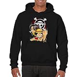 Sudadera One Piece Sudadera de Hombre One Piece Luffy Nami Tony Roronoa 033 XXL