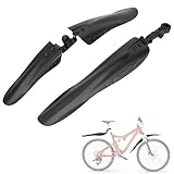 PSLER Bike Mud Guard Set, Front & Rear Adjustable Mudguards for Bicycles 22-27.5...