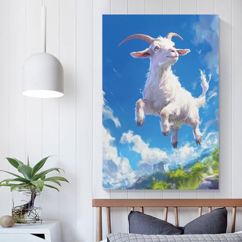 Impresiones lienzo de cabra con acabado artistico de 50x75cm 5
