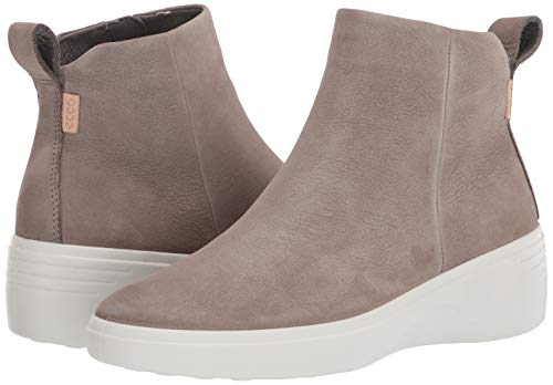 ECCO Damen Soft 7 Wedge Diffuse Ankle Boot, Grau (Grau Warm Grey), 37 EU