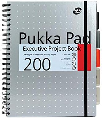 Pukka Pad A4 Size, Blue Project Book Notebook Notepad Diary Ruled, 200 - View #13