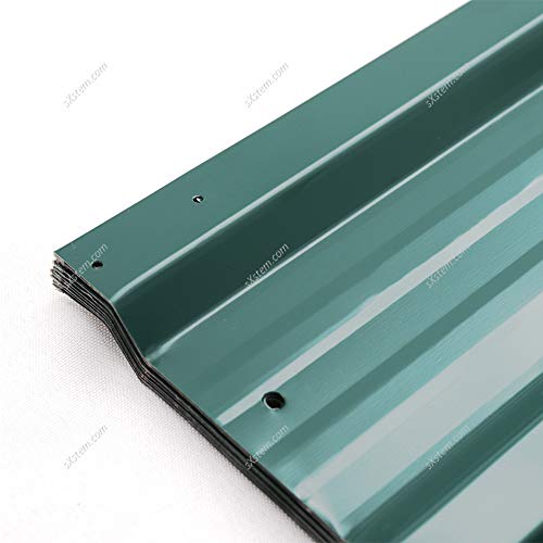 Buy The Fellie 12pcs Roof Panels Sheets Galvanised Steel Greenhouse