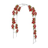 Edco Eindhoven B.V. Kinzo Rose Arco - Pérgola metálica Duradera para jardín y terraza (240 x 140 cm)