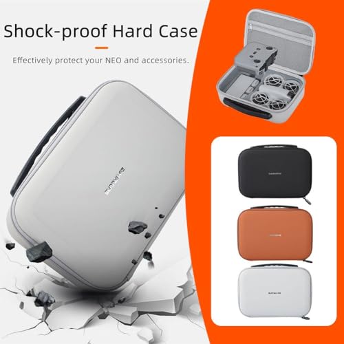 KITPIPI Estojo de transporte portátil para DJI Neo, para DJI Neo Set Drone Body e controle remoto, b