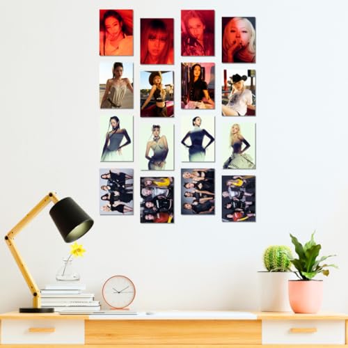 Image of BP Photocards Pack of 16 (8 x 11 cm) |BP Posters | Pinterest Wall Posters | K-Pop Posters | K-Pop | Wall Prints for Room | For Gifting | For Birthday | For BLIMKs (Pack of 16) (Blackpink Deadline)