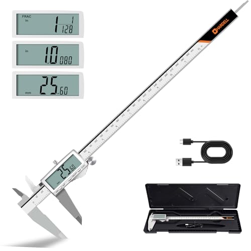 HARDELL Digital Caliper with Large LCD Screen