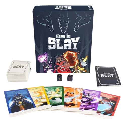 Image of Tickles Here to Slay Fantasy Adventure Strategy Card Game | Perfect Group Game for Game Nights, Parties & Gatherings (Ages: 10+ Years, Players: 2-6)
