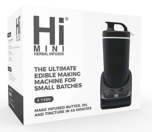 Hi Mini Herbal Infuser Original - Limited Edition - Small Batch (0.5 to 2 Cups) Infuser for Butter, Oils & Tinctures