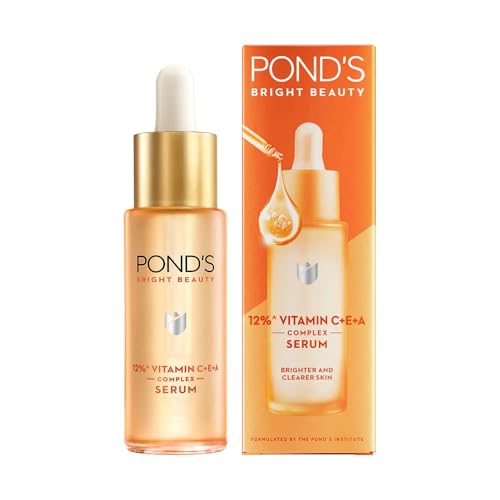 POND-S Bright Beauty Vitamin C, E, and A Face Serum, 14 ML