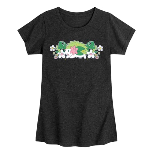 Pokémon - Shaymin Floral Chest-Youth Girls Short Sleeve T-Shirt