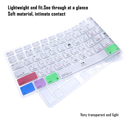 Protector de teclado silicona Logic Pro X para iMac G6 miniatura 3