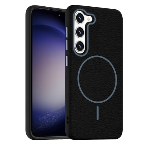 Coque fine Galaxy S23 en TPU magnétique noir : protégez votre smartphone contre les rayures