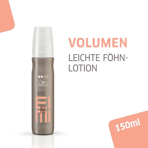 Wella EIMI Perfect Setting Hitzeschutzspray – Volumenspray mit leichtem Halt – pflegendes Föhnspray für einen natürlichen Look mit gesundem… – Ansicht 2