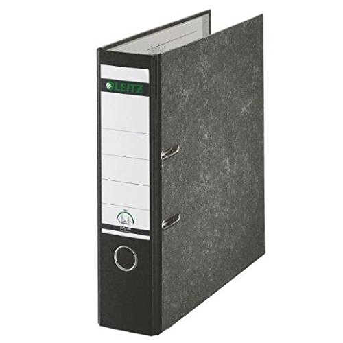 Leitz 180 degree Lever Arch Marble méc. Pack of 3 A4 Spine Width 80 mm Black