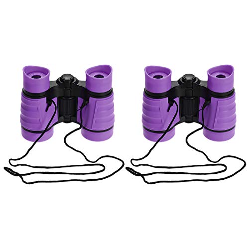 Binoculares Compactos 4x30 Morado Plegables 2 Piezas miniatura 1