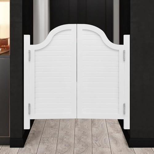 Podwójne wahadłowe drzwi do kawiarni z drewna sosnowego, automatyczne zamykanie, drzwi wejściowe do salonu z zawiasami, 3 kolory, idealne do sklepów i restauracji 70 x 90 cm
