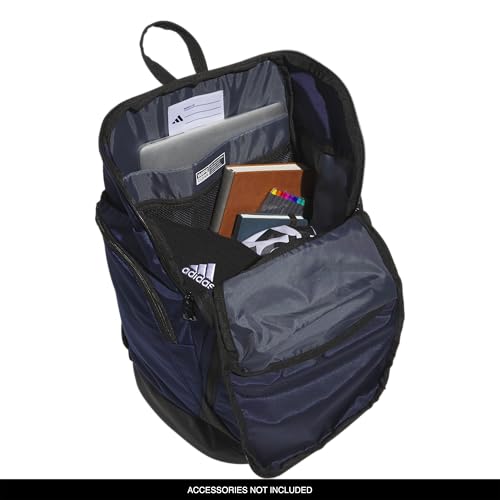 Image of adidas 5-Star Team 2 Backpack | Multi-Sport, Padded Laptop Sleeve, Organizer Pockets, Water-Bottle Pockets, Durable Build, School Gym & Travel Ready